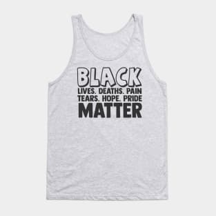 Black Lives Matter, Civil Rights, I can't Breathe, Black Power Tank Top